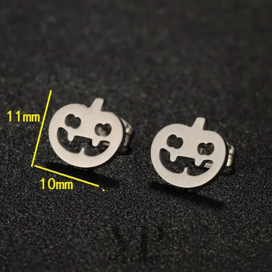 Stainless steel earrings - fun ghosts