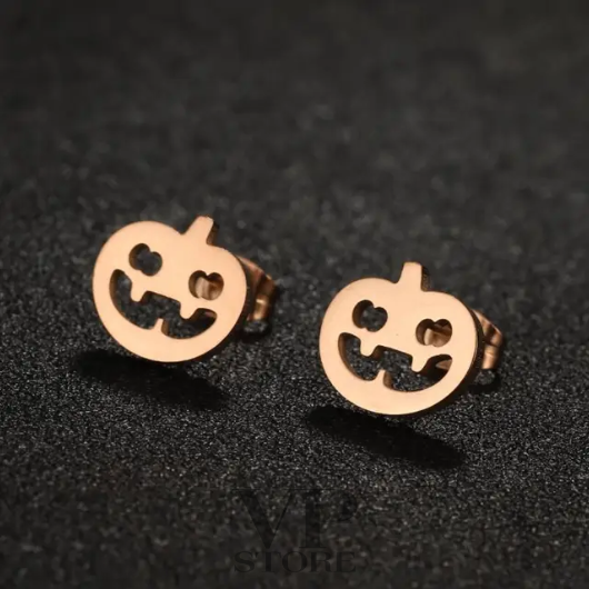 Stainless steel earrings - fun ghosts