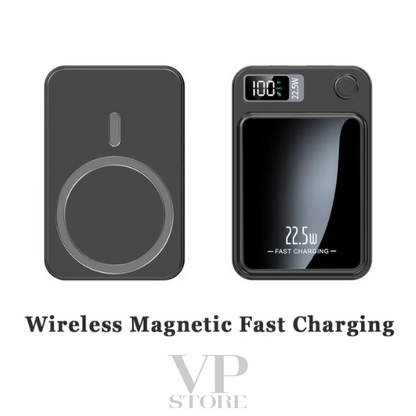 Magnetic Wireless Power Bank Portable Fast Wireless Charger For iPhone 12 13 14 ProMax External Auxiliary Battery Pack