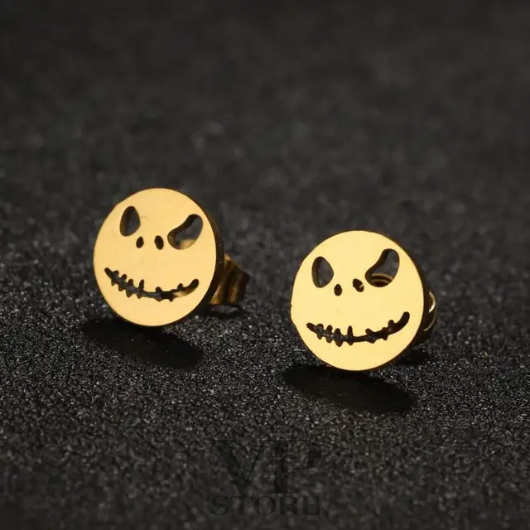 Stainless steel earrings - fun ghosts