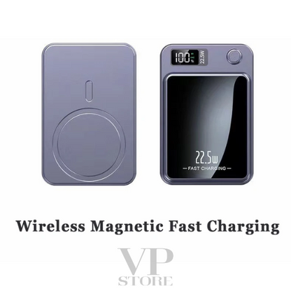 Magnetic Wireless Power Bank Portable Fast Wireless Charger For iPhone 12 13 14 ProMax External Auxiliary Battery Pack