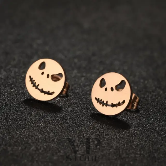 Stainless steel earrings - fun ghosts