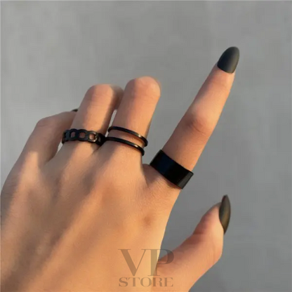 Bohemian Geometric Ring Sets - Fashion Jewelry