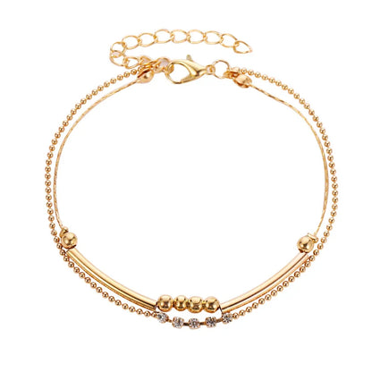 Retro Double-layer Anklet